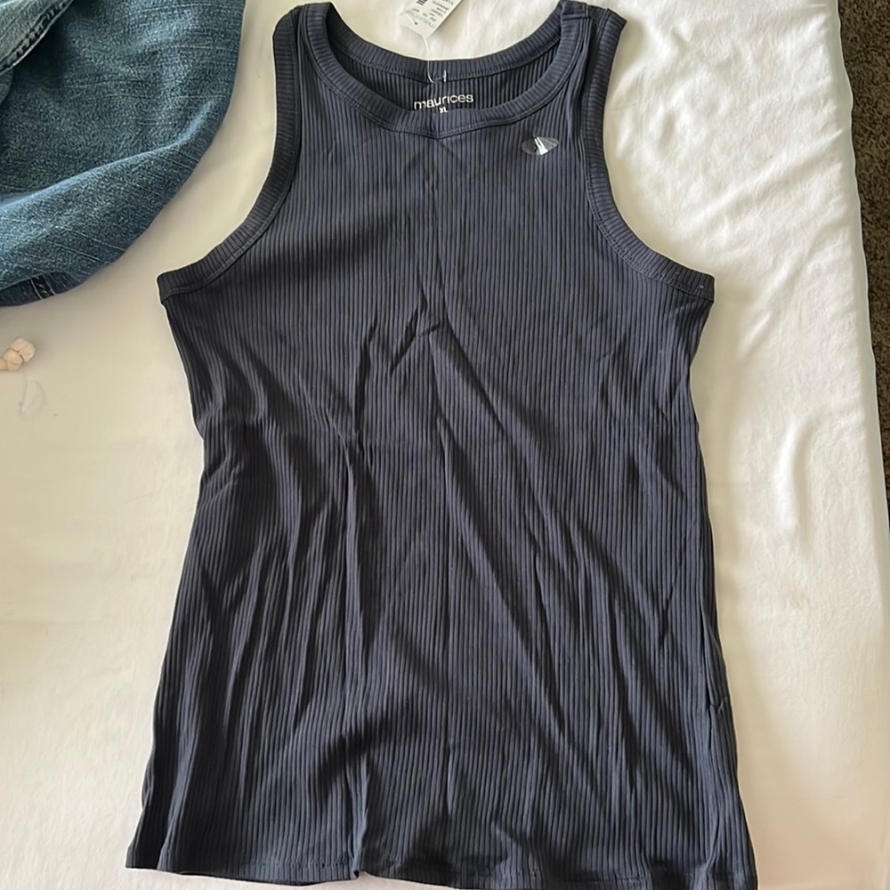 Maurice’s ribbed tank